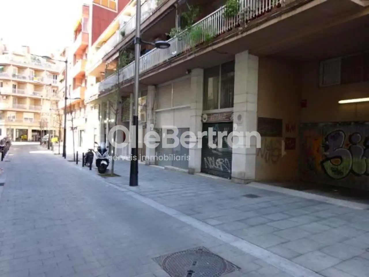Vista exterior de Garatge de lloguer en Barcelona