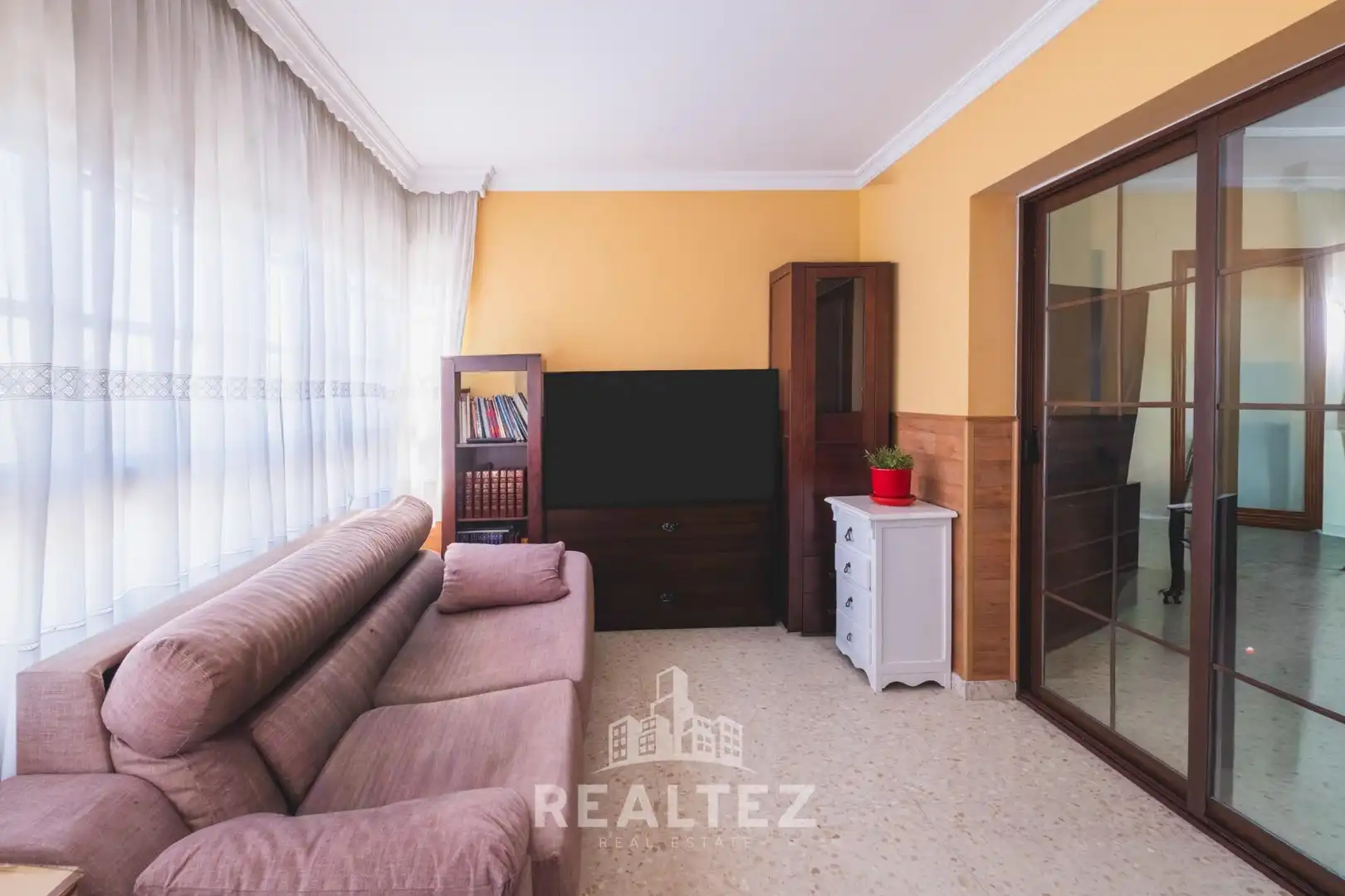 Bedroom of Flat for sale in Sanlúcar de Barrameda  with Air Conditioner, Heating and Balcony
