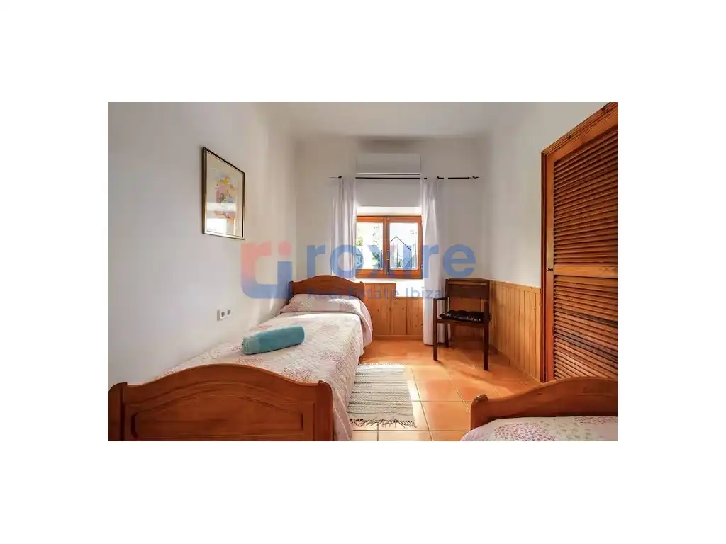 Habitación de Casa o chalet de alquiler en Sant Josep de sa Talaia con Aire acondicionado, Jardín privado y Terraza