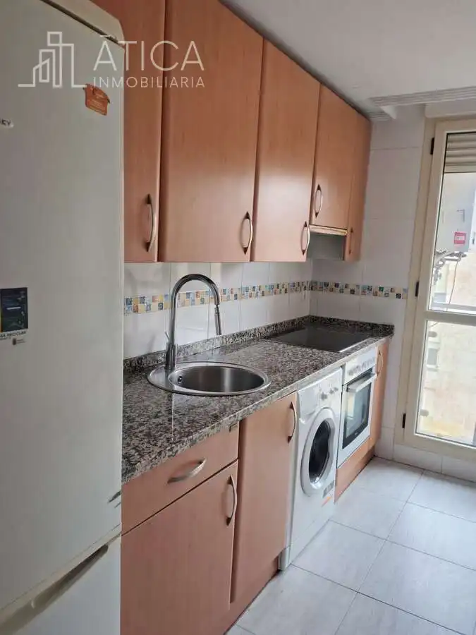 Kitchen of Flat for rent in Aldeatejada  with Heating and Furnished