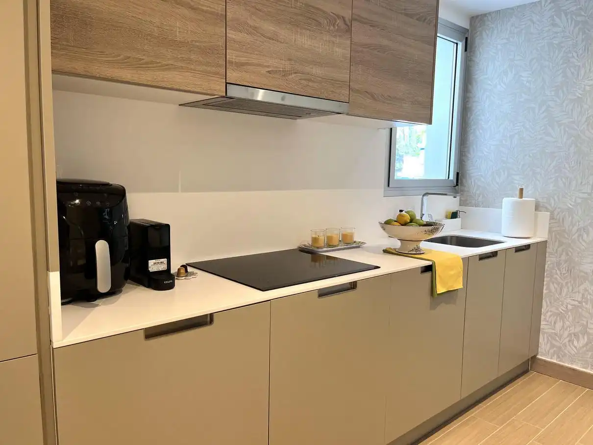 Kitchen of Apartments for rent in Marbella  with Air Conditioner, Heating and Terrace