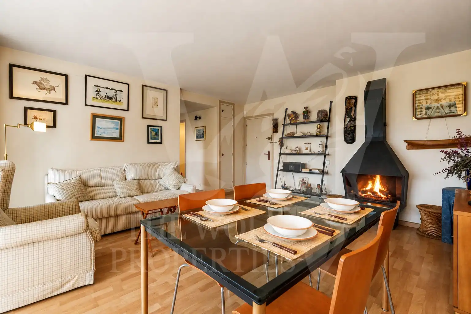 Comedor de Ático en venta en Sant Pol de Mar con Aire acondicionado, Parquet y Terraza