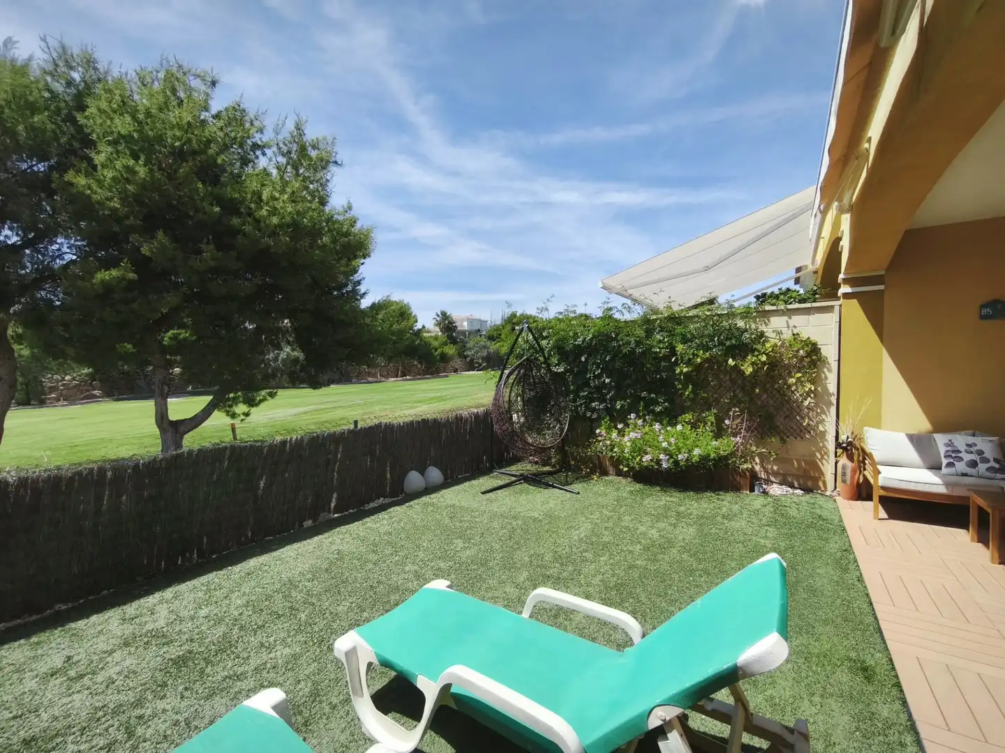 Garden of Detached homes for rent in Mutxamel  with Air Conditioner, Heating and Private garden