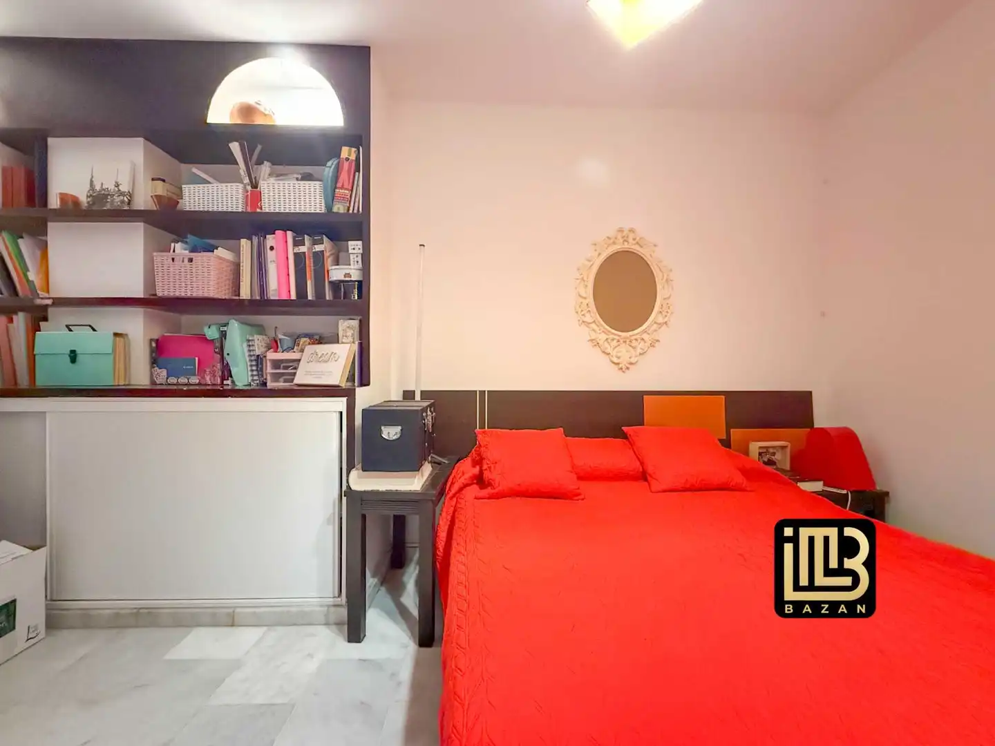 Bedroom of Flat for rent in Málaga  with Air Conditioner, Furnished and Washing machine