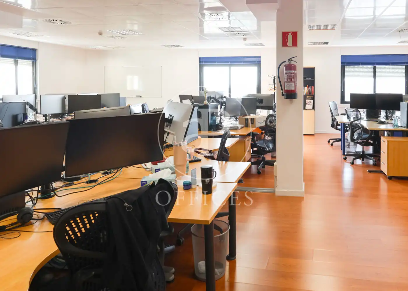 Büro zur Miete in Madrid mit Klimaanlage und Heizung
