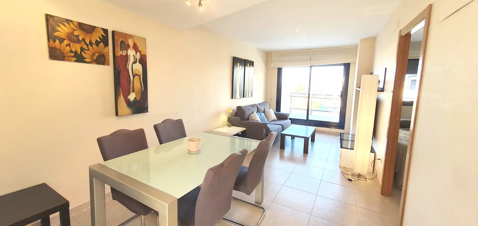 Sala de estar de Ático en venta en Dénia con Aire acondicionado, Calefacción y Terraza