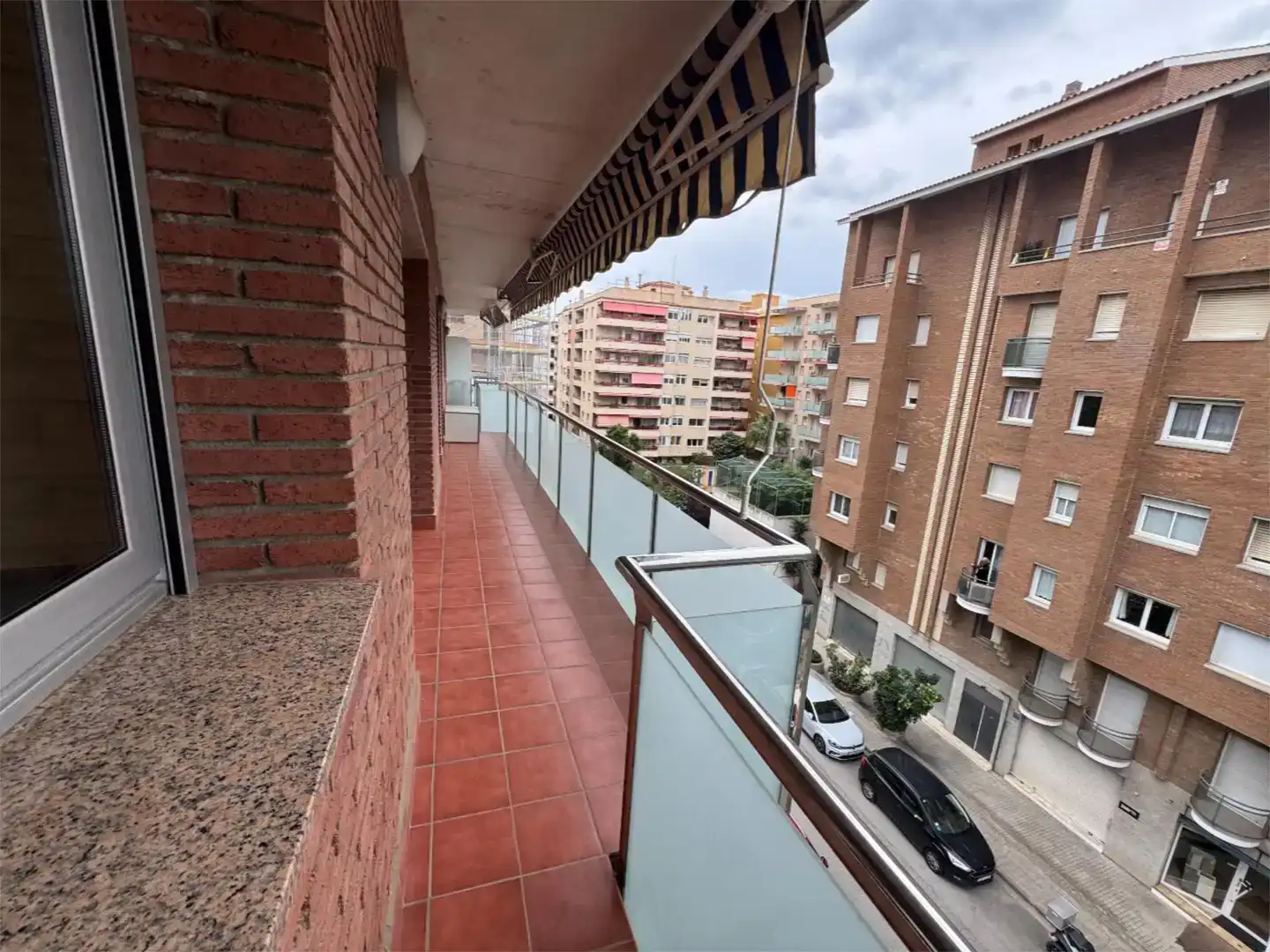 Balcony of Flat for rent in Premià de Mar  with Air Conditioner, Parquet flooring and Storage room