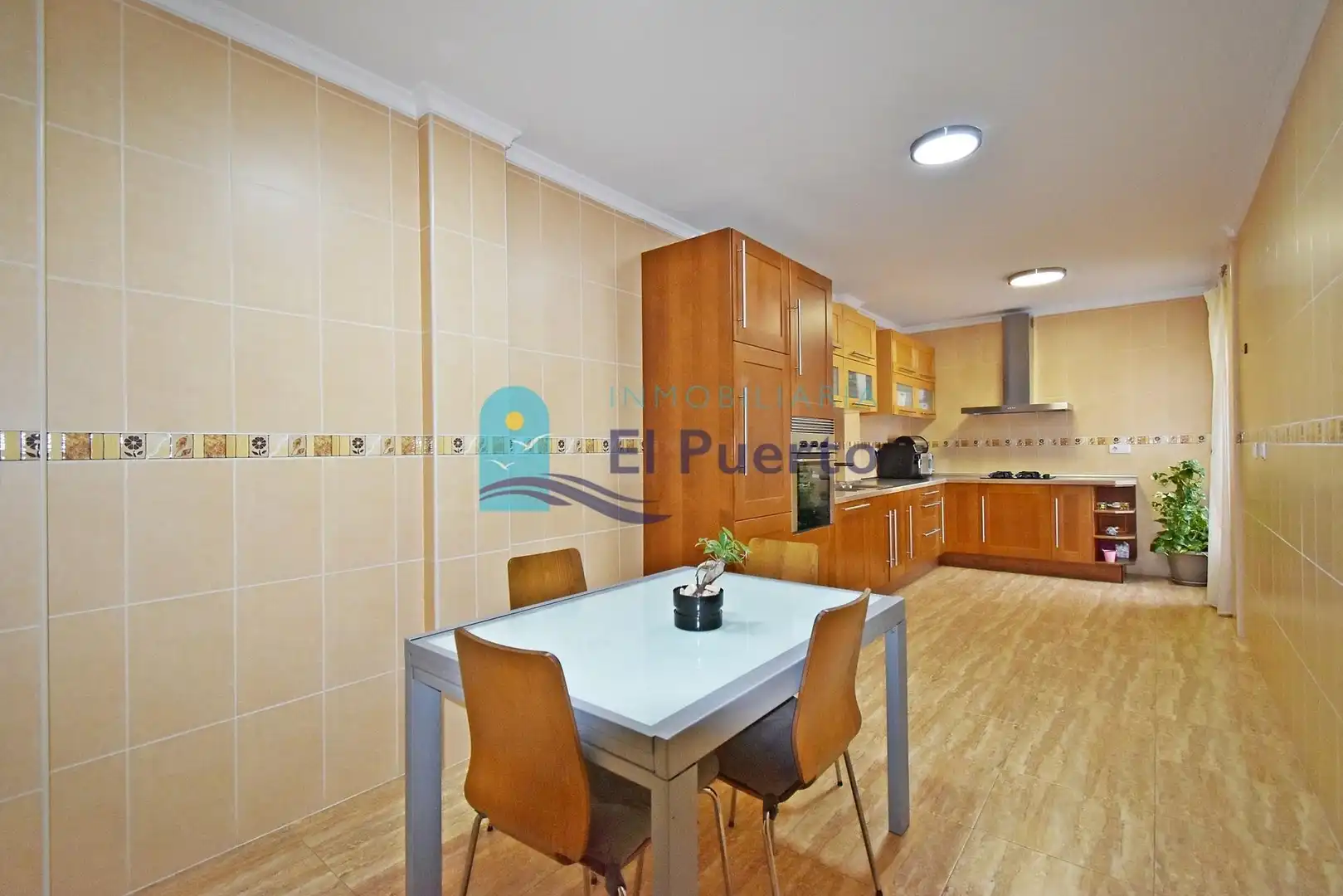 Cocina de Dúplex en venta en Mazarrón con Aire acondicionado, Calefacción y Jardín privado