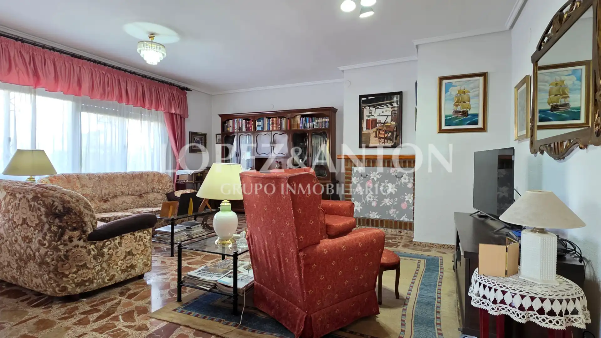 Living room of Houses for sale in L'Eliana  with Air Conditioner, Private garden and Terrace