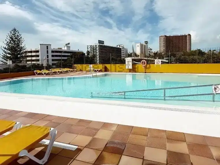 Schwimmbecken von Maisonette zur Miete in San Bartolomé de Tirajana mit Klimaanlage, Schwimmbad und Möbliert