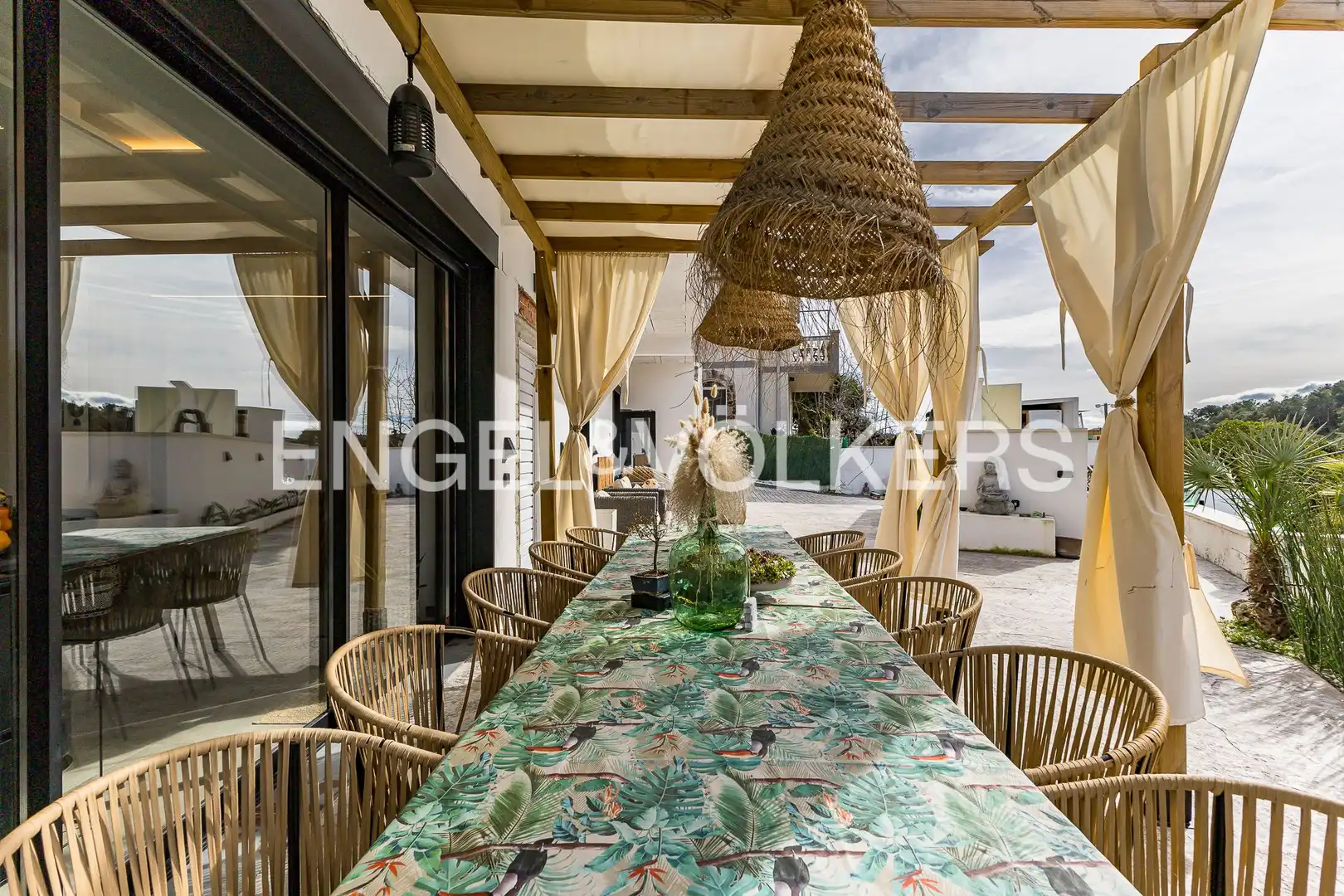 Terraza de Casa o chalet en venta en Olivella con Aire acondicionado, Calefacción y Jardín privado