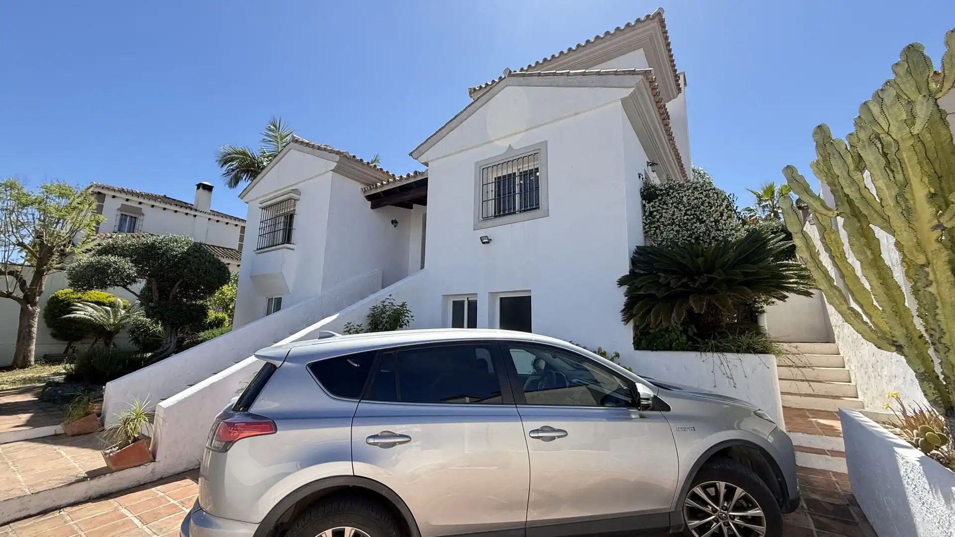 Vista exterior de Casa o chalet en venta en Coín con Aire acondicionado y Piscina