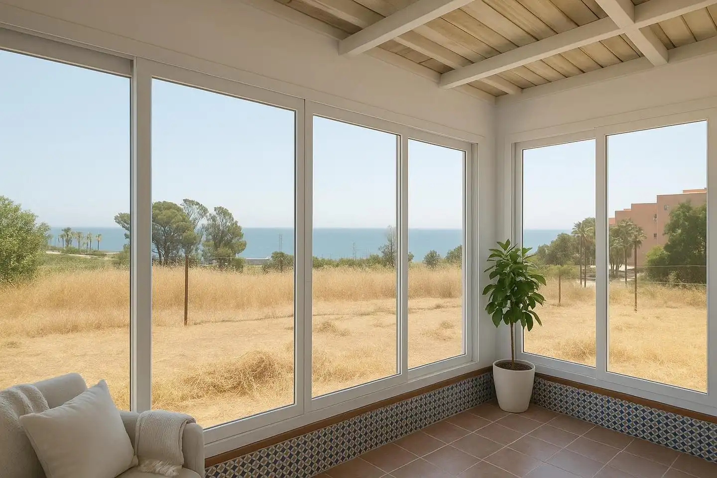 Terraza de Residencial en venta en Estepona