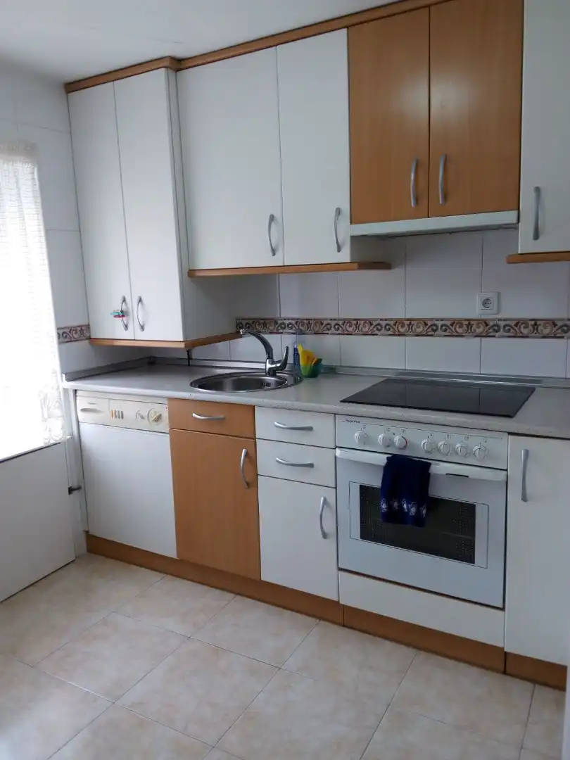 Cocina de Apartamento de alquiler en Burgos con Calefacción y Amueblado