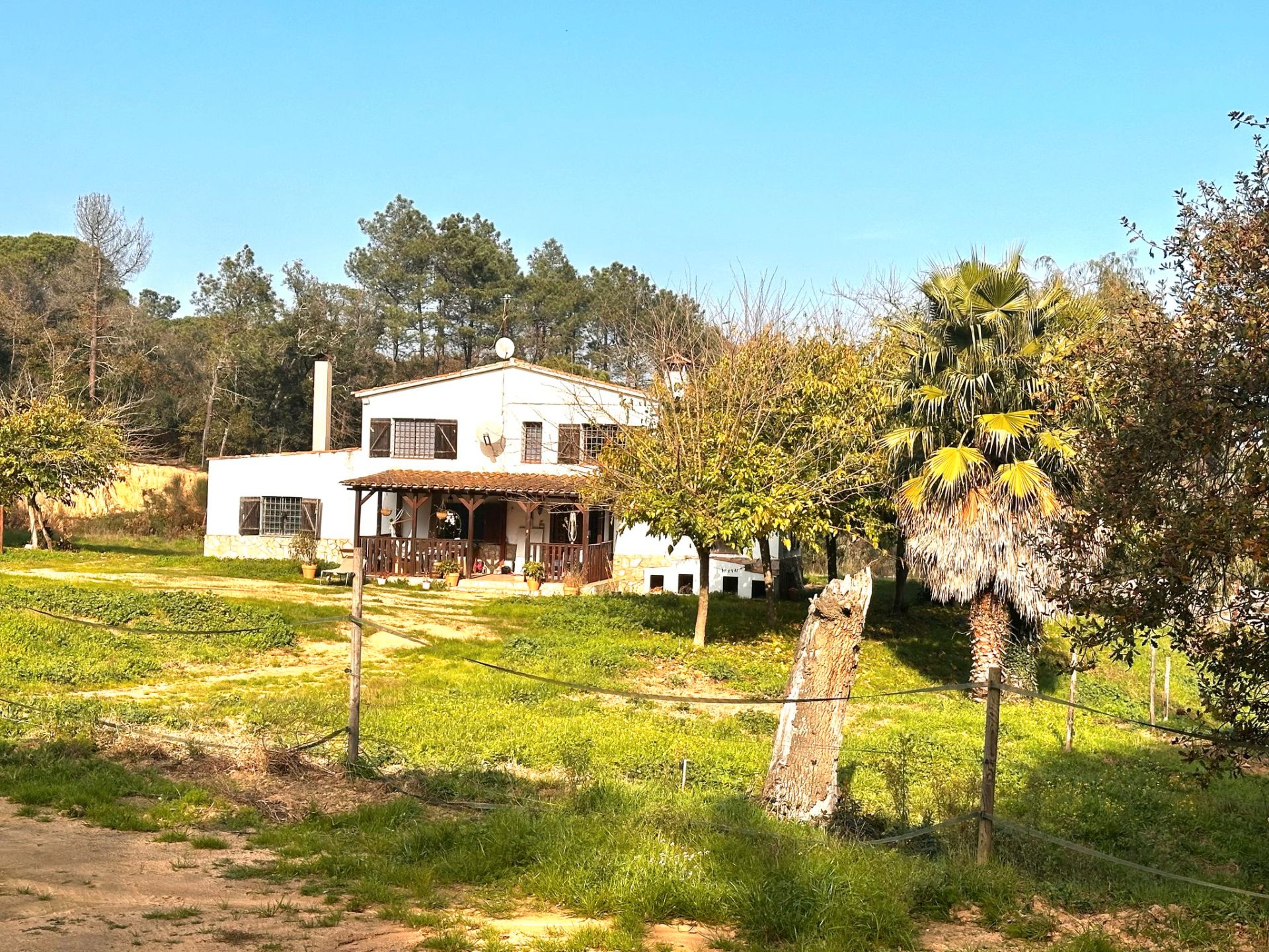 Jardí de Finca rústica en venda en Maçanet de la Selva amb Calefacció, Jardí privat i Terrassa