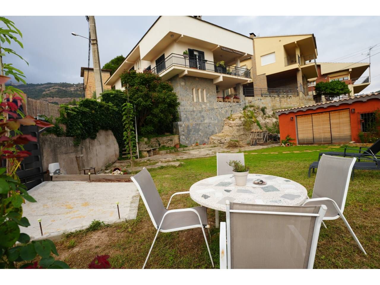 Garden of Houses for sale in Monistrol de Montserrat  with Air Conditioner, Heating and Private garden
