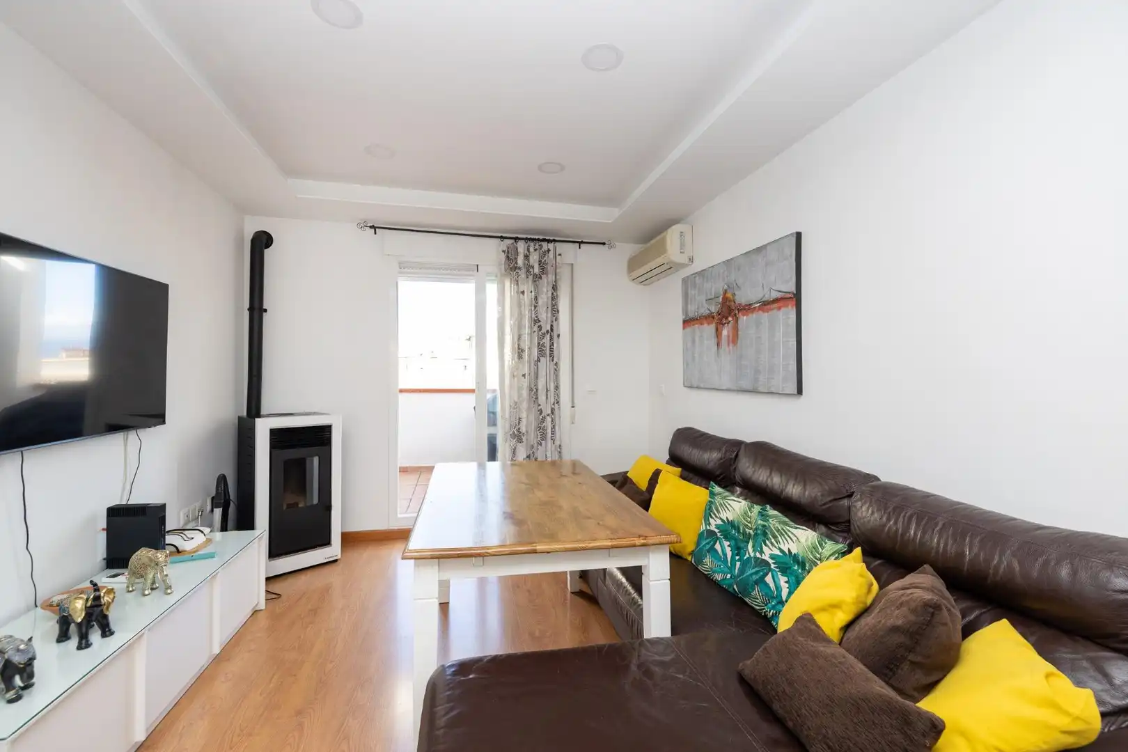 Sala de estar de Ático en venta en Atarfe con Aire acondicionado, Terraza y Trastero