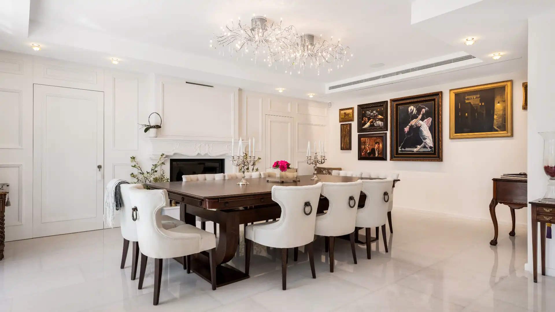 Comedor de Casa o chalet en venta en Marbella con Aire acondicionado, Jardín privado y Terraza