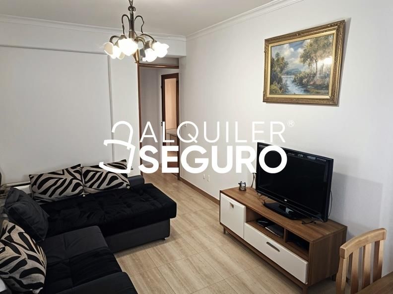Living room of Flat to rent in  Sevilla Capital  with Air Conditioner and Furnished