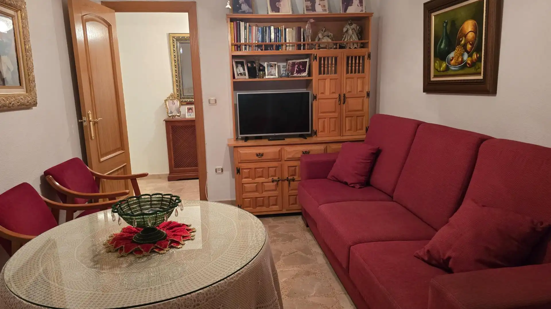 Sala de estar de Piso en venta en Hellín con Aire acondicionado, Calefacción y Terraza