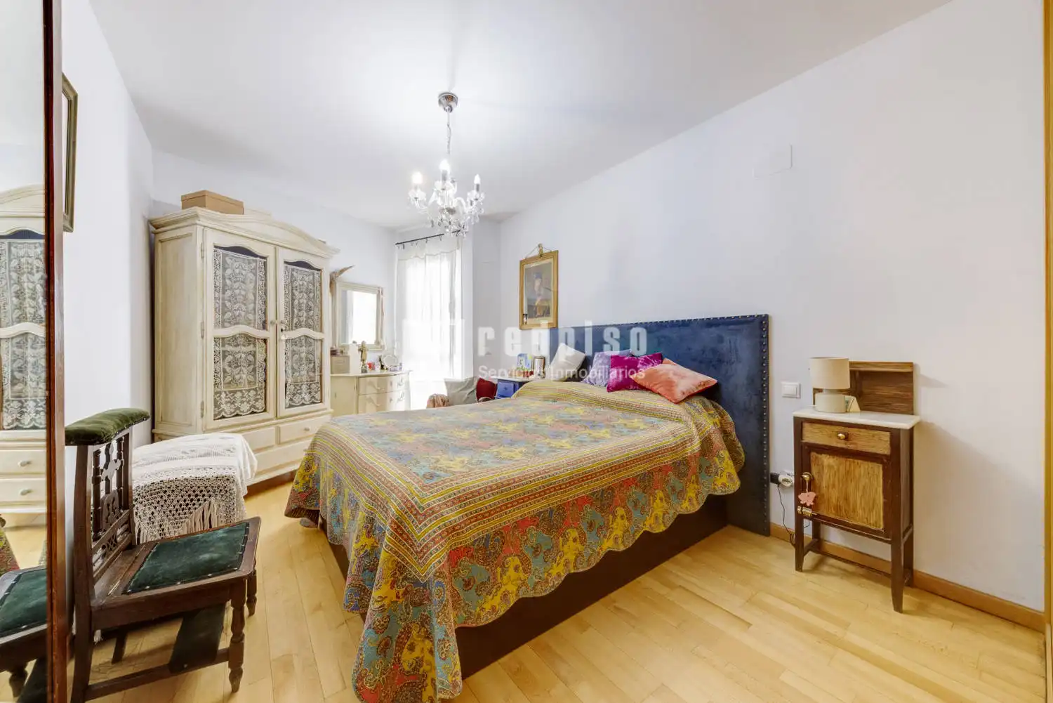 Schlafzimmer von Wohnung zum Verkauf in Boadilla del Monte mit Klimaanlage, Heizung und Privatgarten