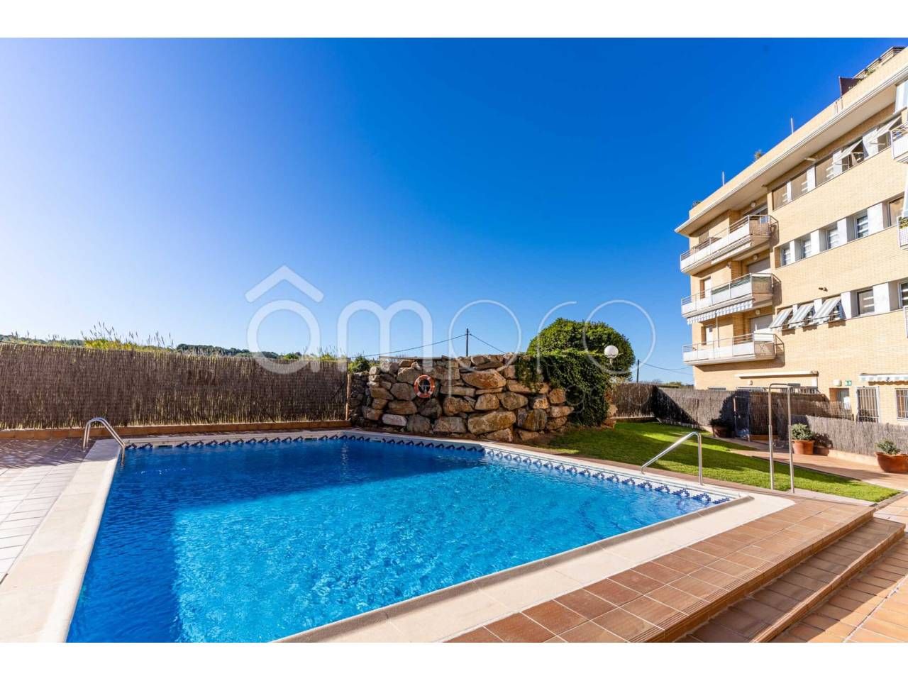 Swimming pool of Flat for sale in Torredembarra  with Air Conditioner and Community pool