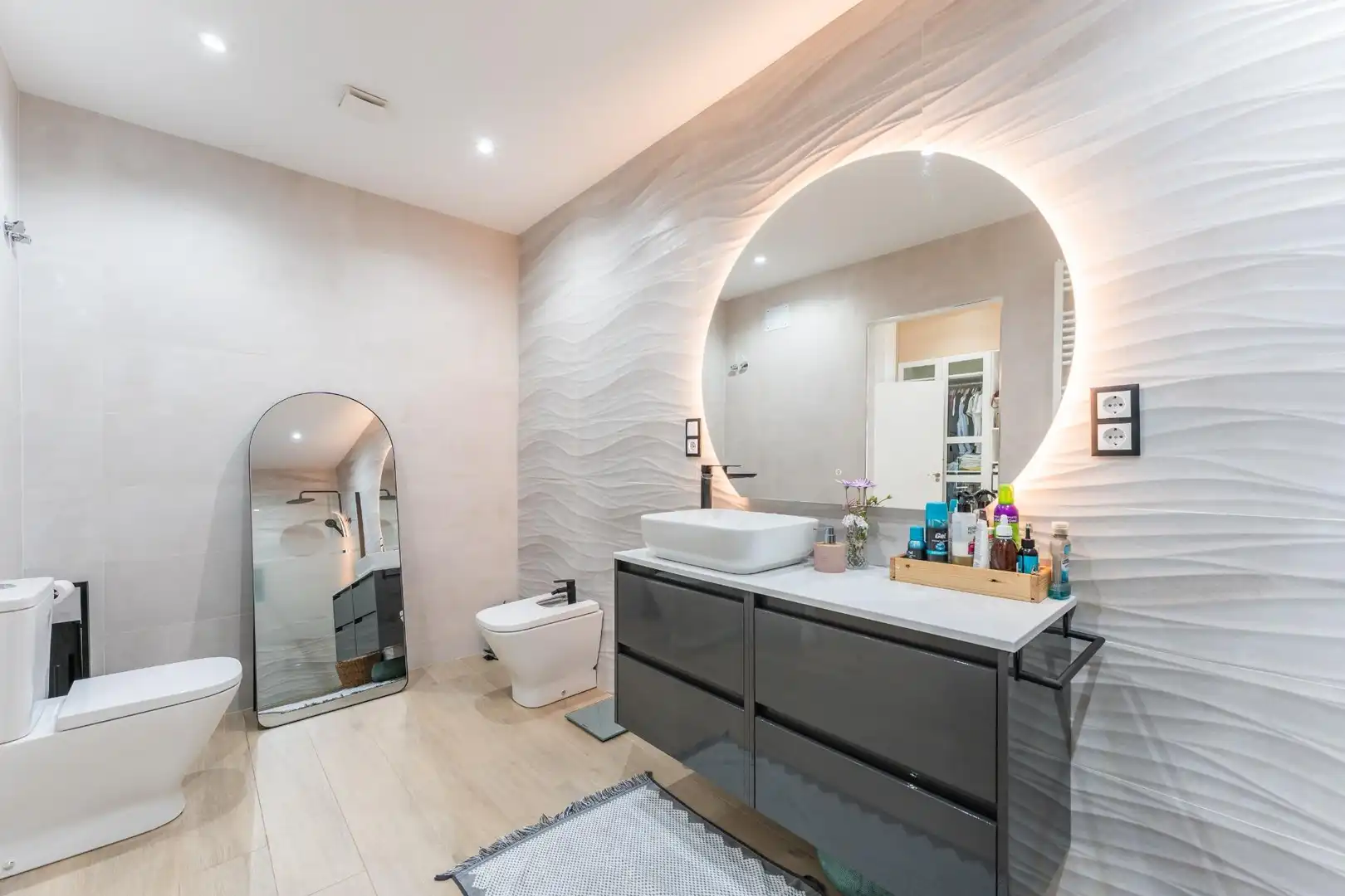 Baño de Casa o chalet en venta en Vilanova del Vallès con Aire acondicionado, Calefacción y Jardín privado