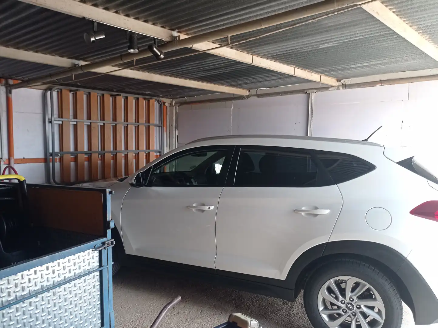 Parking de Finca rústica en venta en Fuente Álamo de Murcia con Calefacción, Jardín privado y Piscina