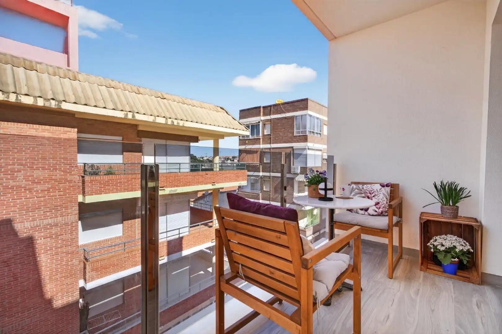 Balcony of Flat for sale in Torrevieja  with Air Conditioner, Heating and Terrace