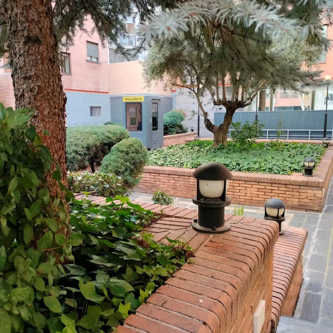 Garden of Garage for rent in Madrid