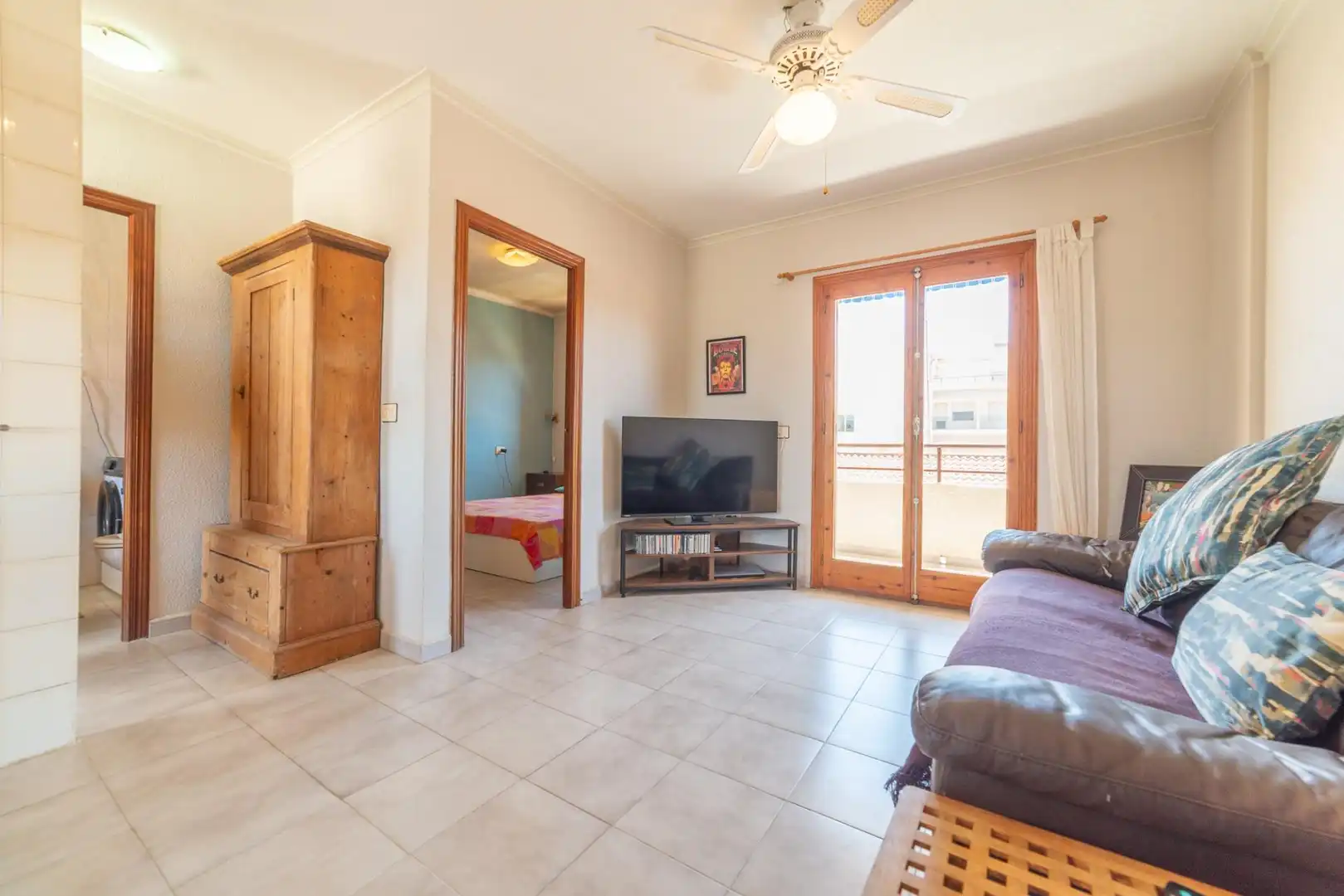 Sala d'estar de Apartament en venda en San Javier amb Terrassa, Traster i Moblat