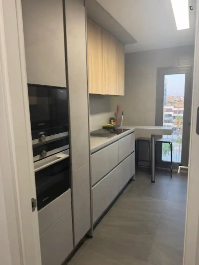 Cocina de Apartamento de alquiler en Dos Hermanas con Aire acondicionado, Calefacción y Amueblado