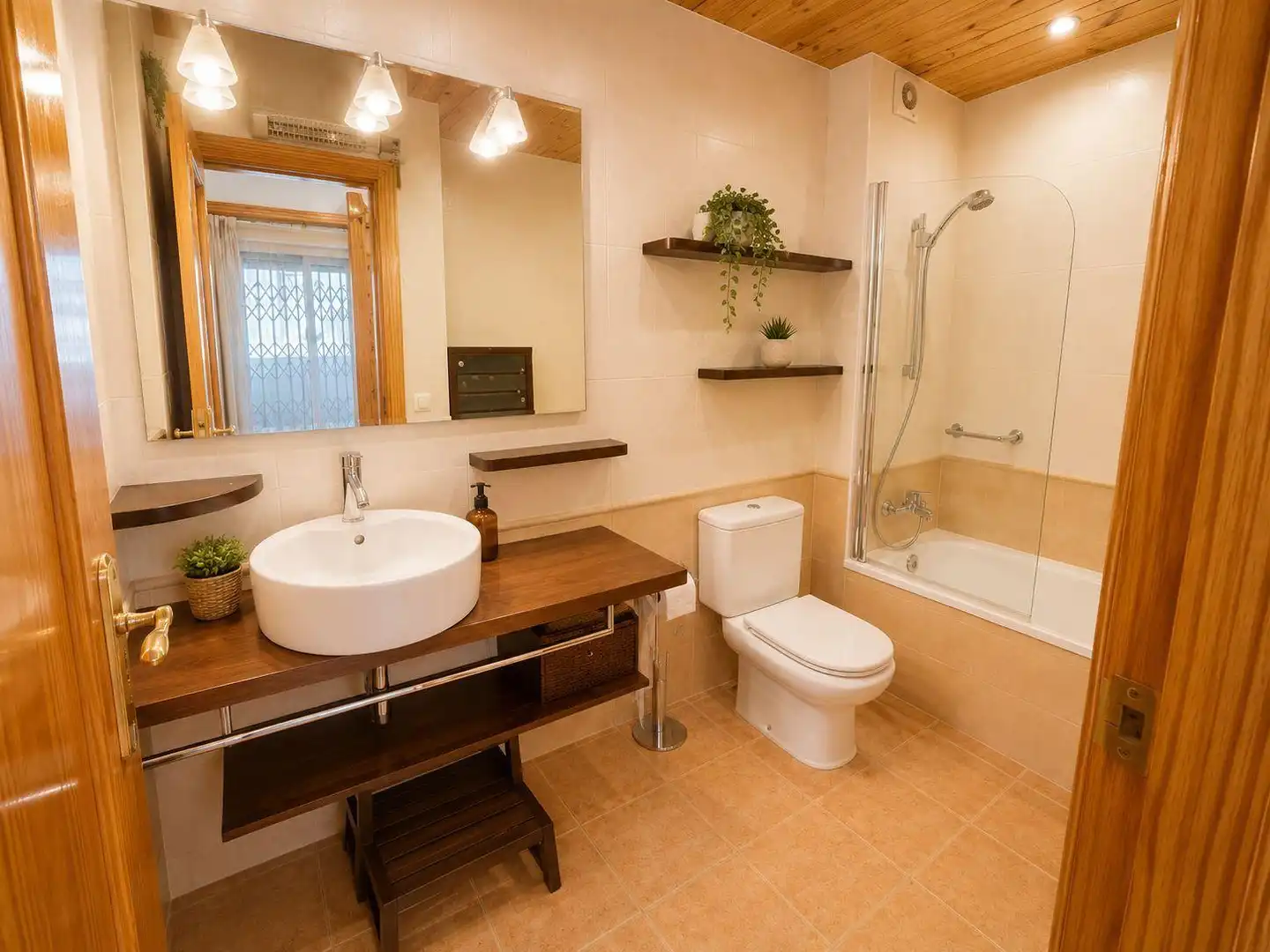 Baño de Casa adosada en venta en Argentona con Aire acondicionado, Calefacción y Terraza