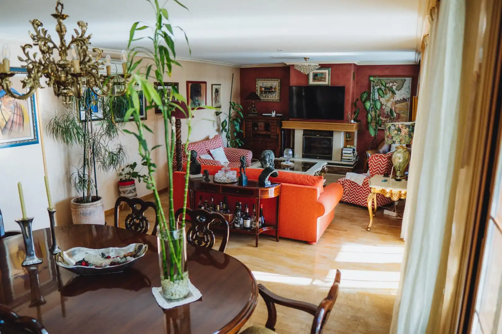 Sala de estar de Casa o chalet en venta en Rivas-Vaciamadrid con Aire acondicionado, Calefacción y Jardín privado