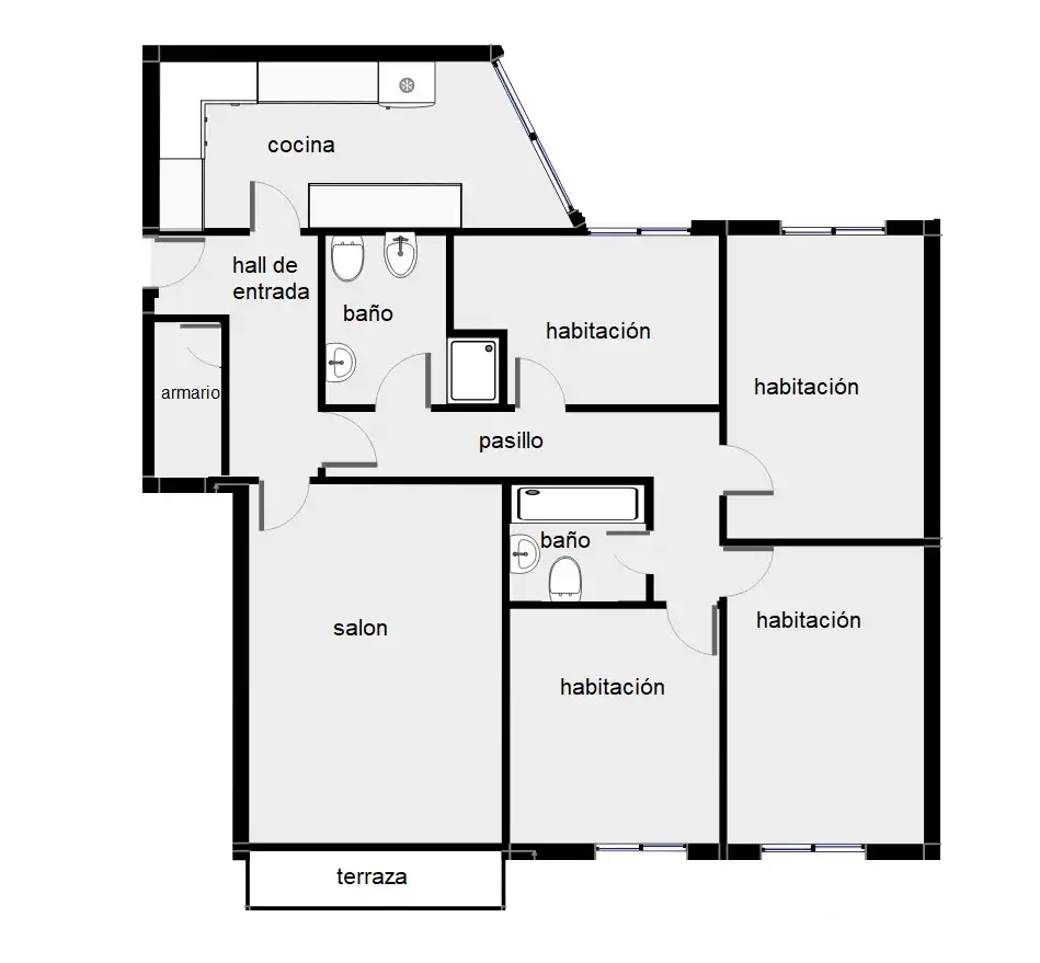 Flat with terrace for sale in Calle de Juan Duque, imagen 56