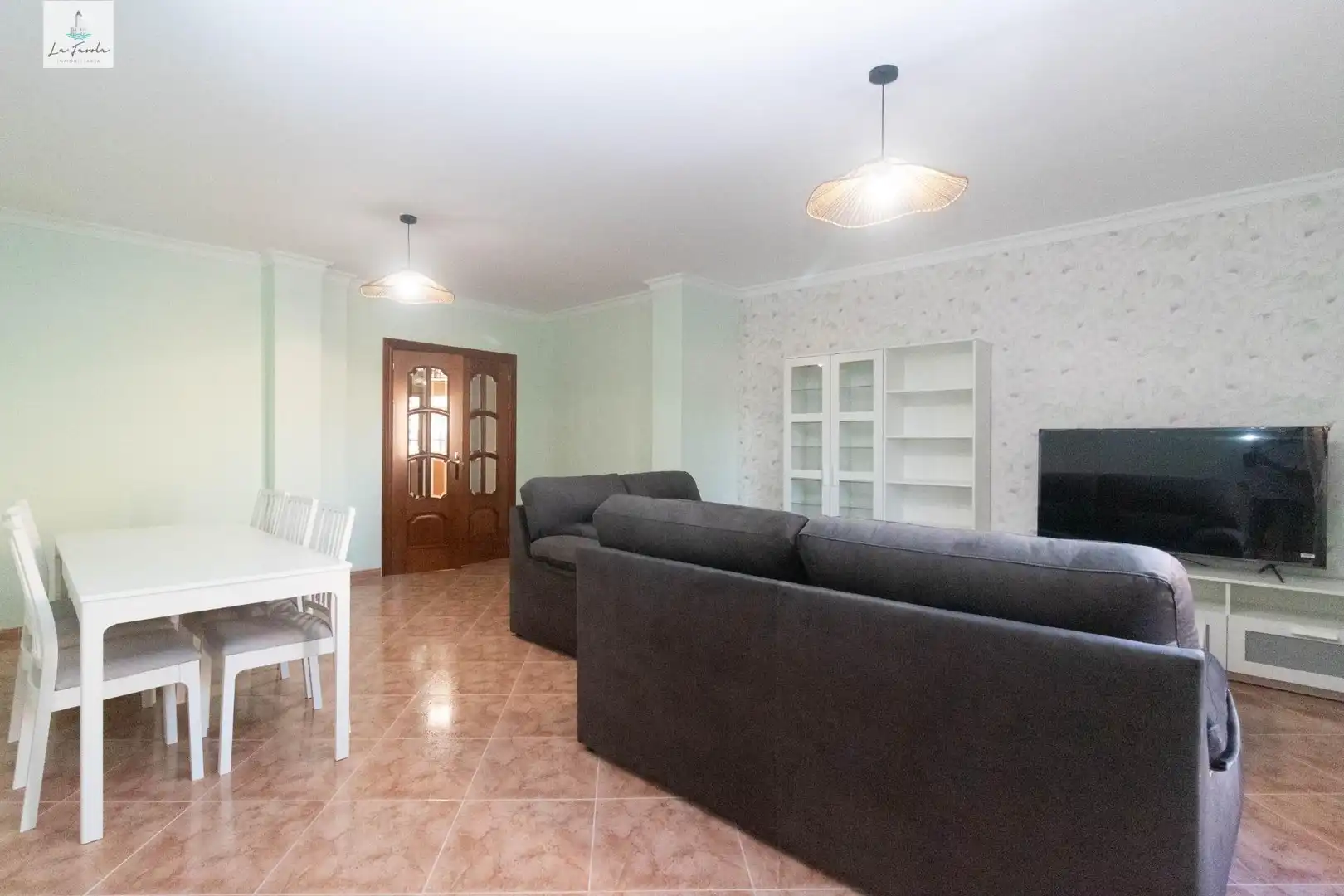 Living room of Flat for rent in Archidona  with Furnished and Balcony