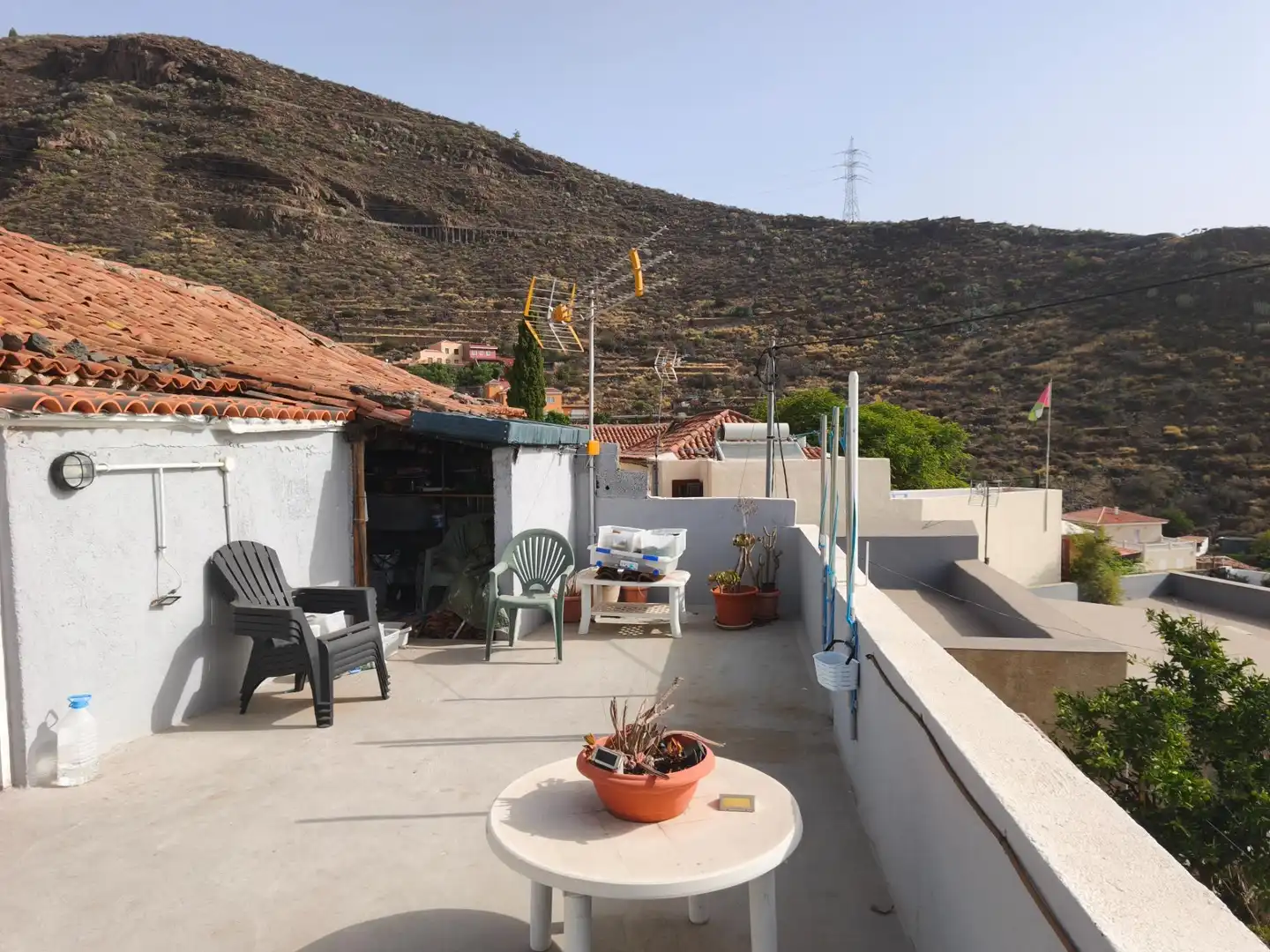Terrassa de Casa o xalet en venda en Candelaria amb Aire condicionat, Jardí privat i Terrassa