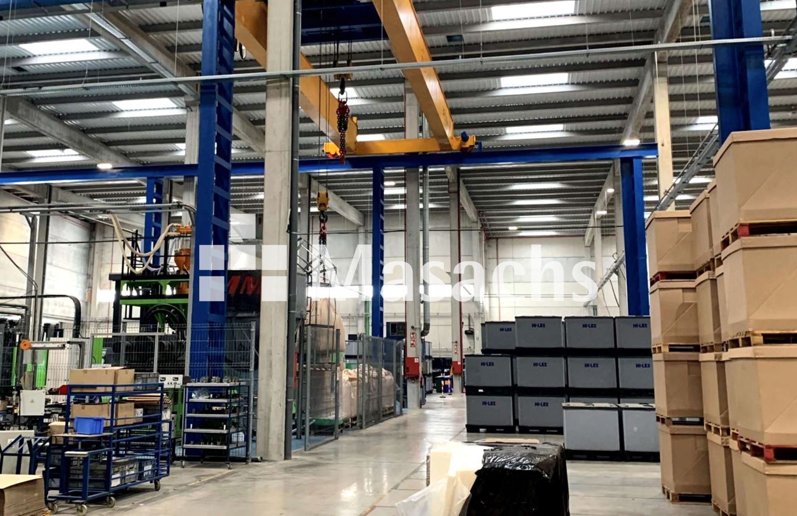 Vista exterior de Nau industrial de lloguer en Granollers