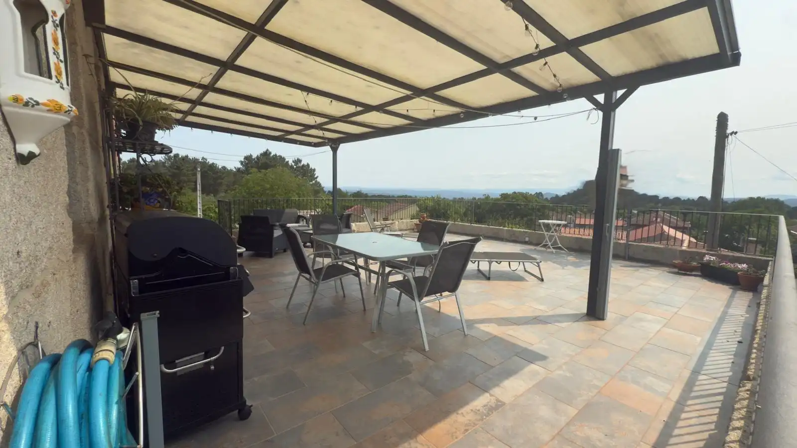 Terraza de Finca rústica en venta en Maside con Calefacción, Jardín privado y Terraza