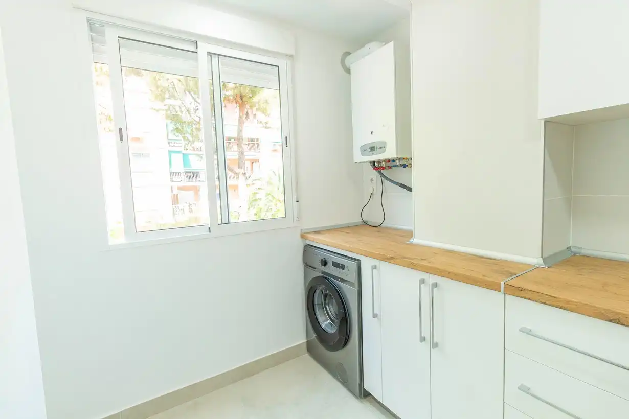 Küche von Wohnung zum Verkauf in Madrid mit Klimaanlage, Heizung und Terrasse