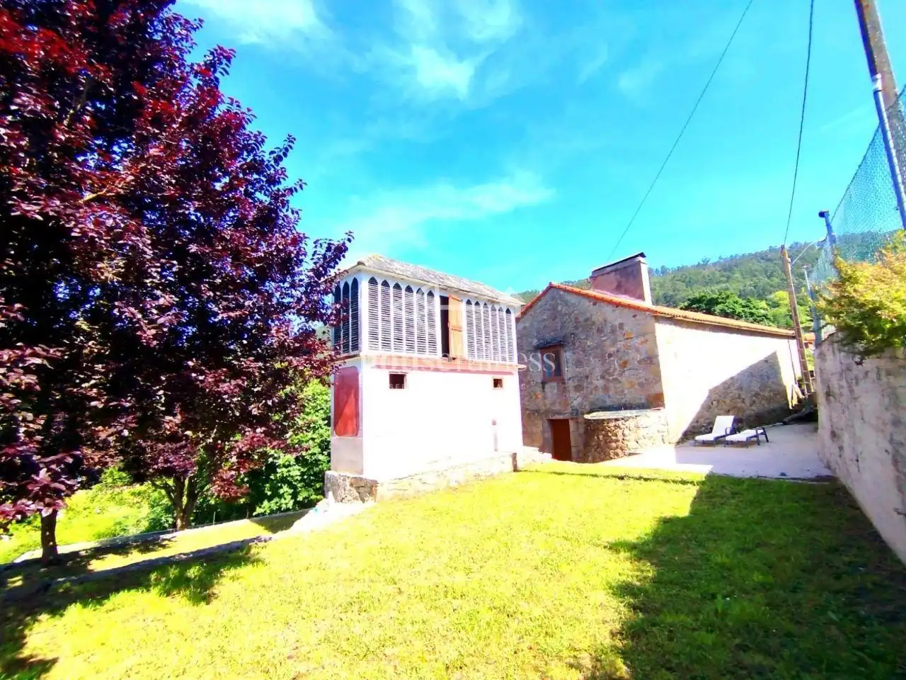Exterior view of Country homes for sale in Ferrol  with Heating, Private garden and Swimming Pool