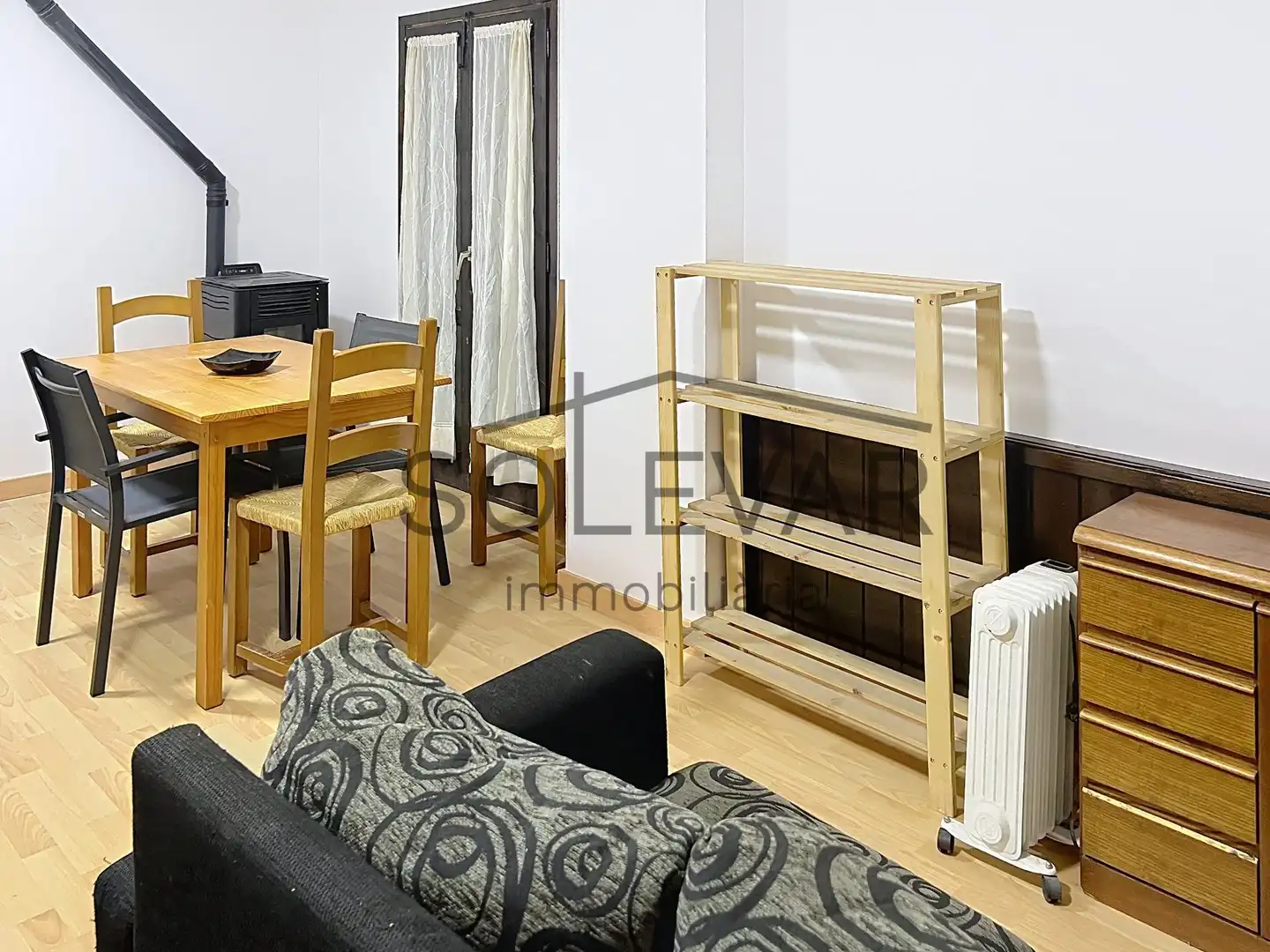 Sala d'estar de Pis en venda en La Vall de Boí amb Jardí privat, Parquet i Piscina