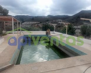 Piscina de Finca rústica en venda en Lorca amb Calefacció, Jardí privat i Terrassa