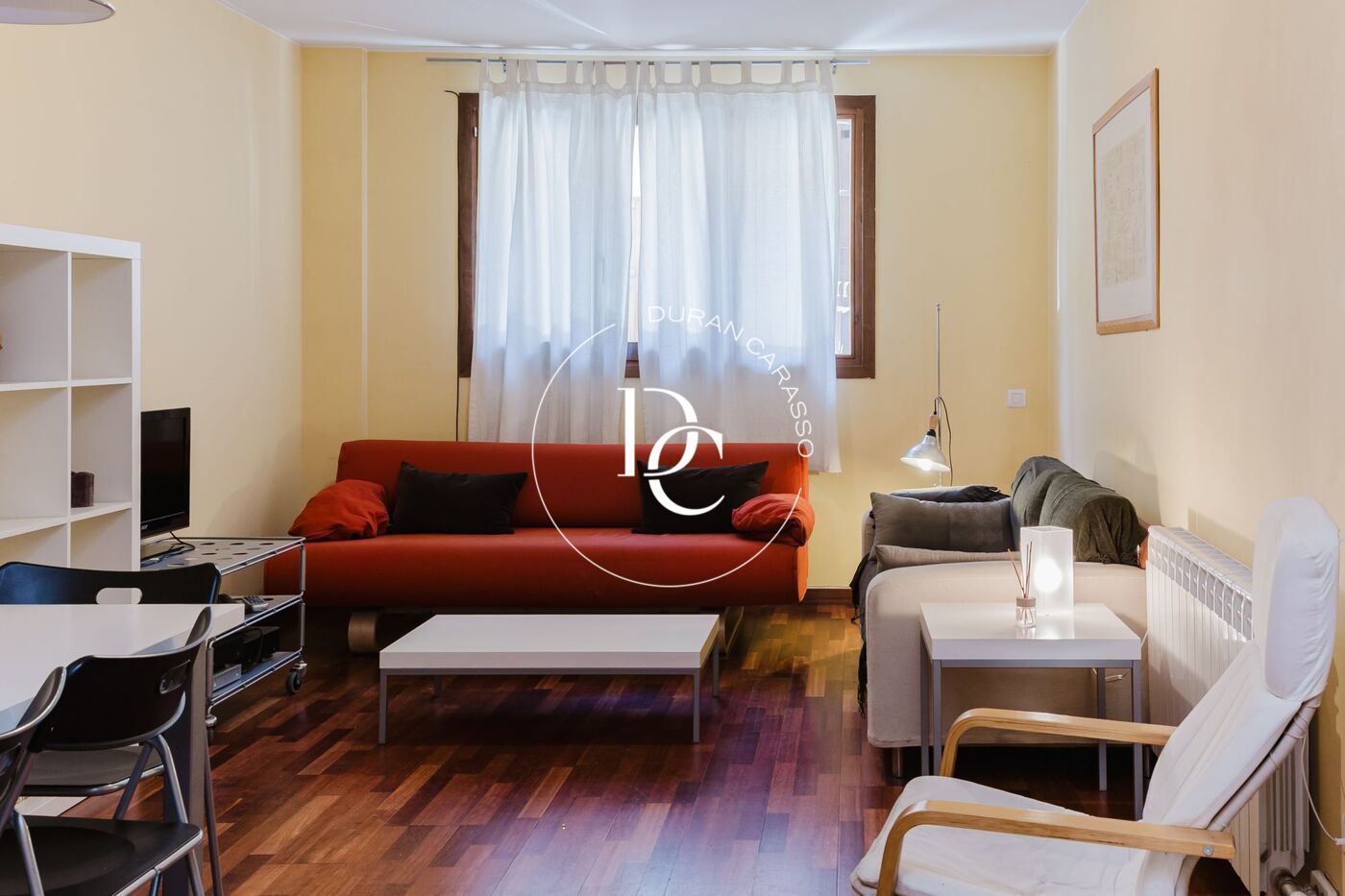 Living room of Flat for sale in Puigcerdà  with Heating, Terrace and Storage room