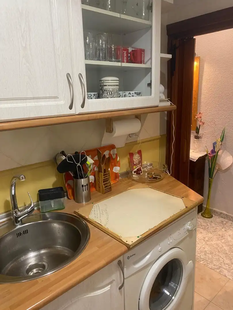 Cocina de Piso de alquiler en Getafe con Aire acondicionado, Calefacción y Terraza
