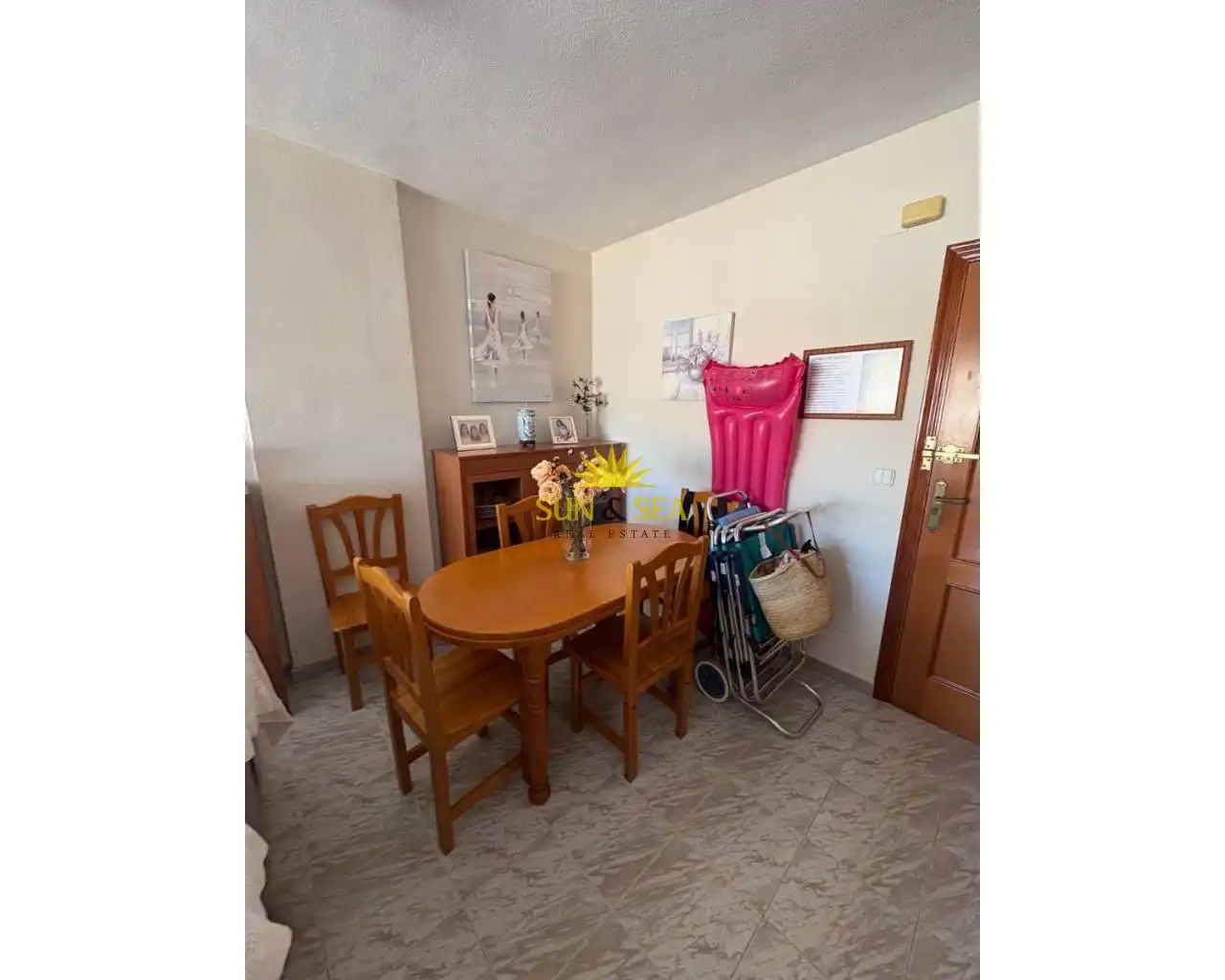 Esszimmer von Maisonette zur Miete in La Manga del Mar Menor mit Heizung, Terrasse und Schwimmbad