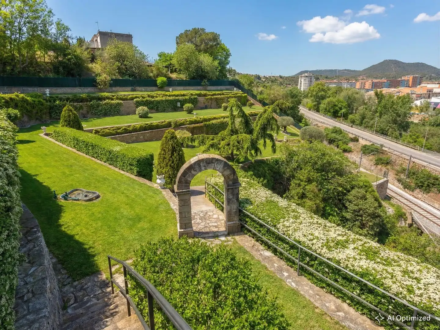 Jardí de Casa o xalet en venda en Manresa amb Calefacció, Jardí privat i Terrassa