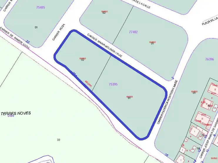 Terreny residencial en venda a Carrer de Ramon Llull 20, imagen 2