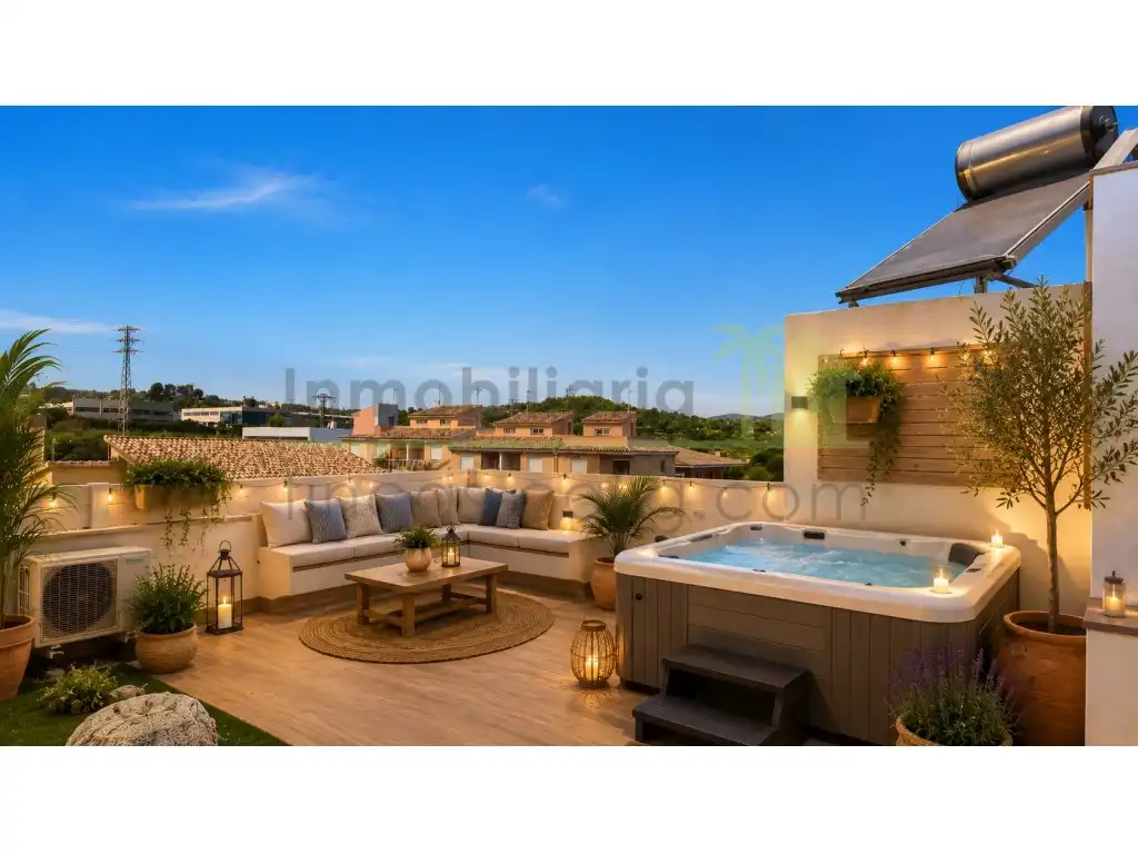 Terraza de Ático en venta en Càlig con Aire acondicionado y Terraza