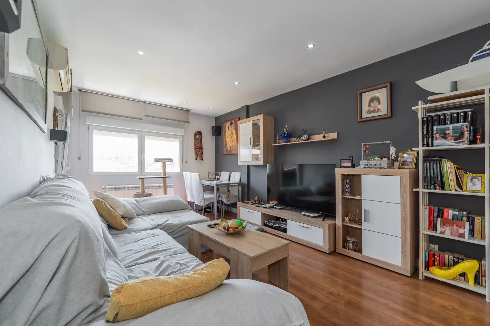Sala d'estar de Pis en venda en Algete amb Aire condicionat, Calefacció i Terrassa